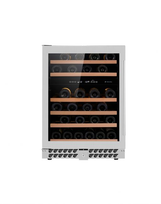 Adega Elanto Pro Wine Cellar Dual Zone 60cm 46 garrafas 220v