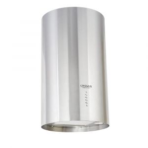 Coifa de Ilha Crissair Isola Cilindro G5 Inox 40 cm 220v