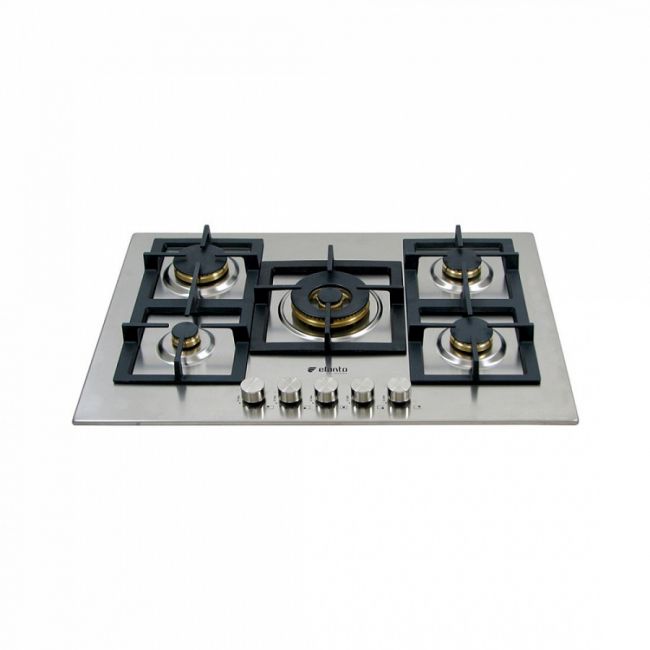 Cooktop 5 Bocas Á Gás Professionale Elanto 75cm- 220V