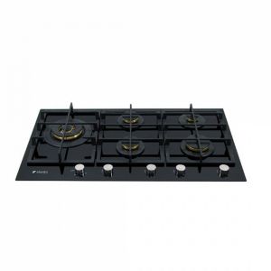 Cooktop 5 Bocas Semiprofissional Nero Argento Elanto - 220V