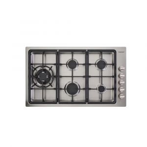 COOKTOP A GÁS 5 QUEIMADORES 90CM 220V CUISINART ARKTON INOX