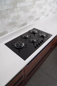 Cooktop a Gás Penta Side Plus em Aço Carbono 5 Bocas  Preto - 94709/301-Tramontina