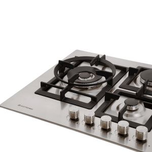 Cooktop A Gás Quadratto 5 Bocas Elettromec 75Cm - Bivolt