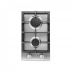 Cooktop Dominó Evol Siena 2 Bocas Inox 29cm Bivolt