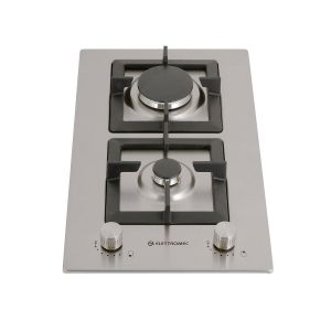 Cooktop Dominó Quadratto 2 Bocas Inox 30Cm Elettromec - Bivolt