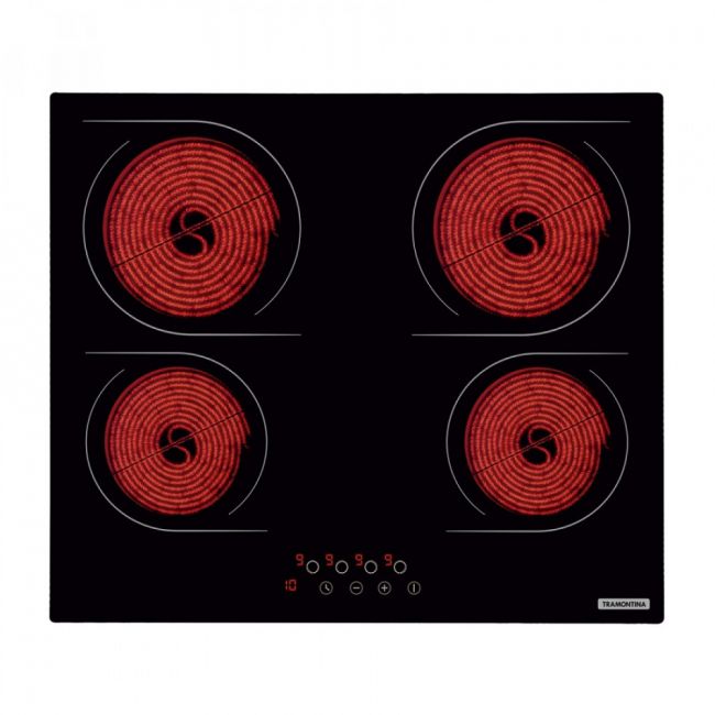 Cooktop Elétrico 4 Bocas New Square Vitrocerâmico Tramontina - 220V