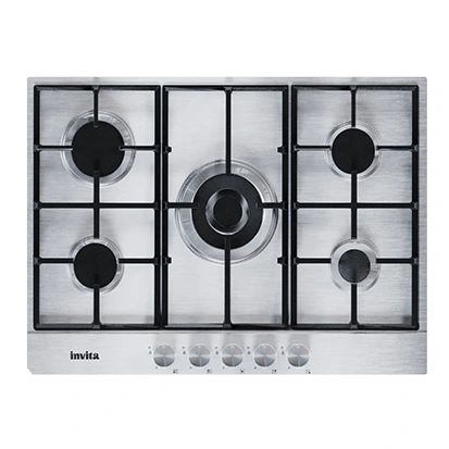 COOKTOP INVITA A GÁS INOX 70 CM BIVOLT