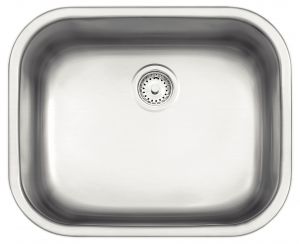 Cuba de embutir/sobrepor Aria Maxi 50 BS em Aço Inox Acetinado Válvula 3 1/2 - Tramontina