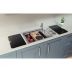 Cuba de Sobrepor Tramontina Design Collection Workstation Quadrum Deep 50 em Aço Inox com Acessórios