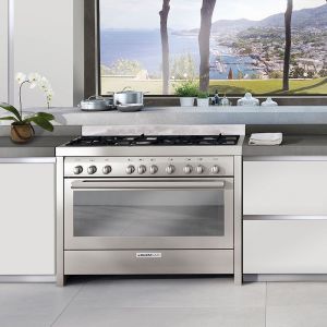 Fogão 6 Bocas Com Forno Elétrico 170 Litros Glem - 220V