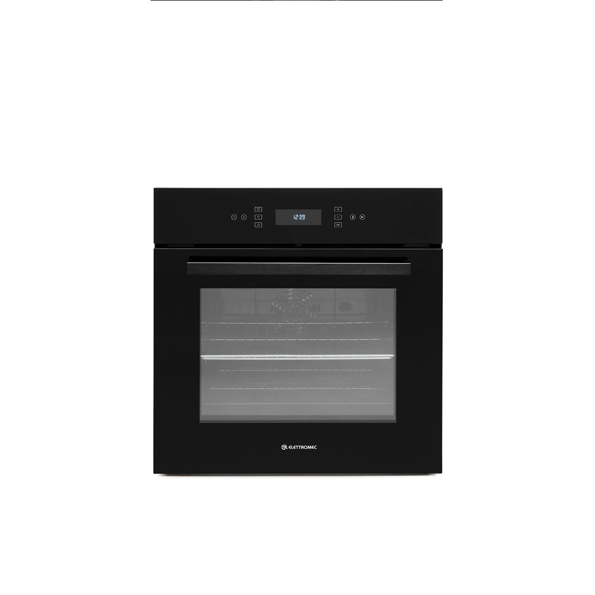 FORNO VETRO MULTIFUNÇÃO DIGITAL ELETTROMEC 60CM