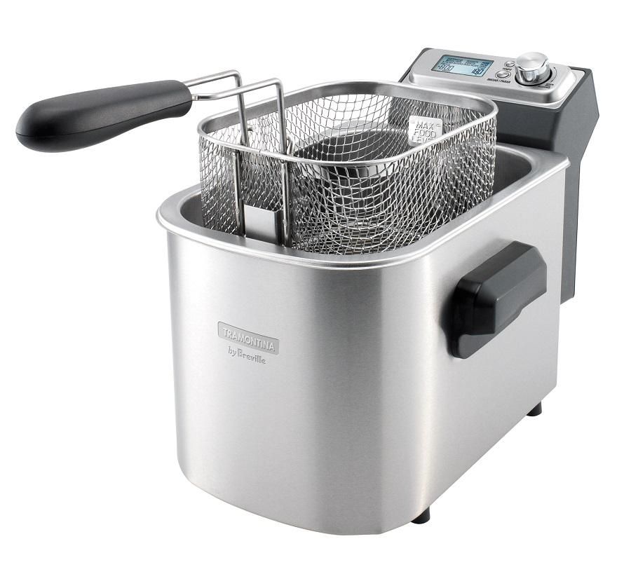 Fritadeira Elétrica Tramontina by Breville Smart em Aço Inox 7 Funções 4 L