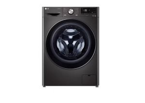 Lava e Seca LG Smart VC2 14kg Black Inox com Inteligência Artificial AIDD™ 