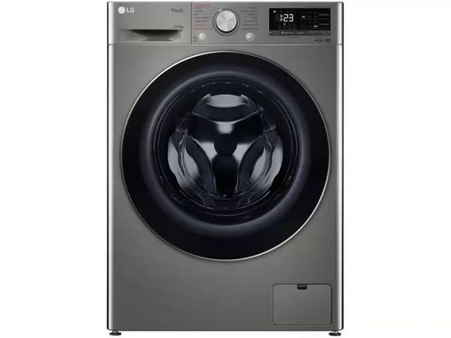 Lava e Seca LG Smart VC4 12kg Inox Look com Inteligência Artificial AIDD™ 1