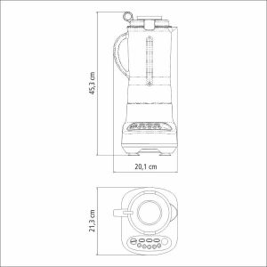 Liquidificador Tramontina by Breville Smart Gourmet com Copo Tritan 1200 W 1,5 L