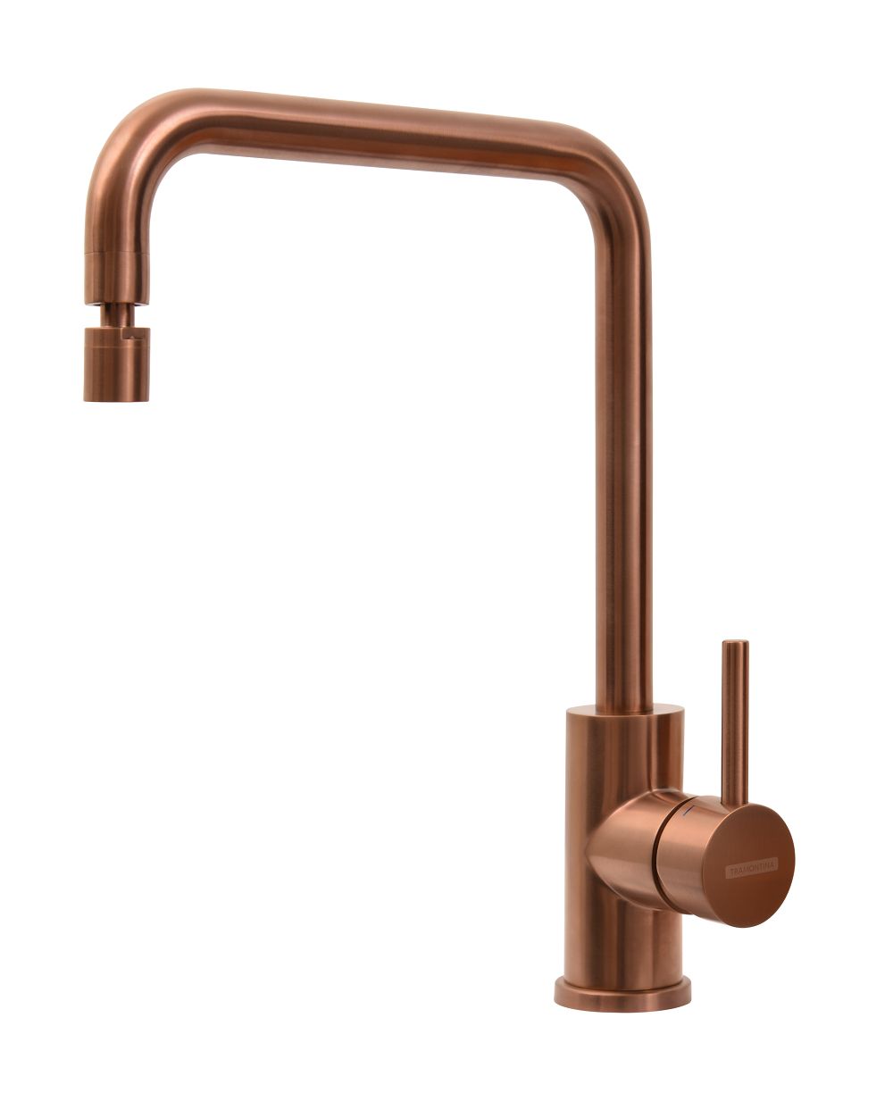 Misturador Monocomando Angolare em Aço Inox Rose Gold com Bica Articulada em revestimento PVD - Tramontina