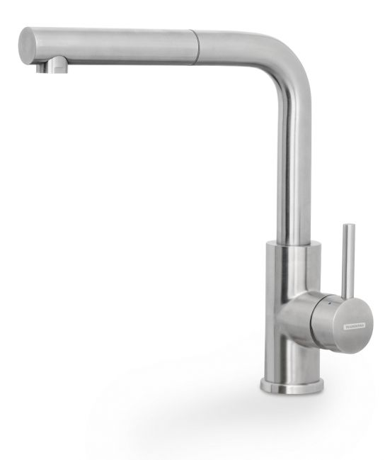 Misturador Monocomando Monde Plus em Aço Inox com Extensor - Tramontina